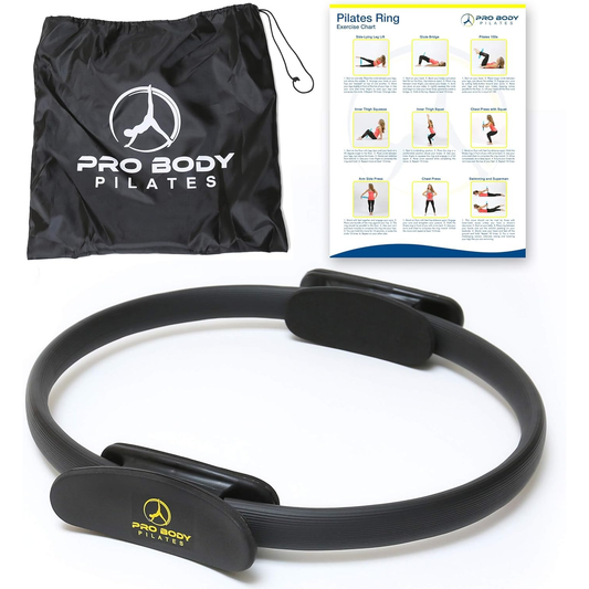 Fitness Circle – 14 Inch Pilates Ring for Focusing on Toning Inner Thighs, Arms, and Core
