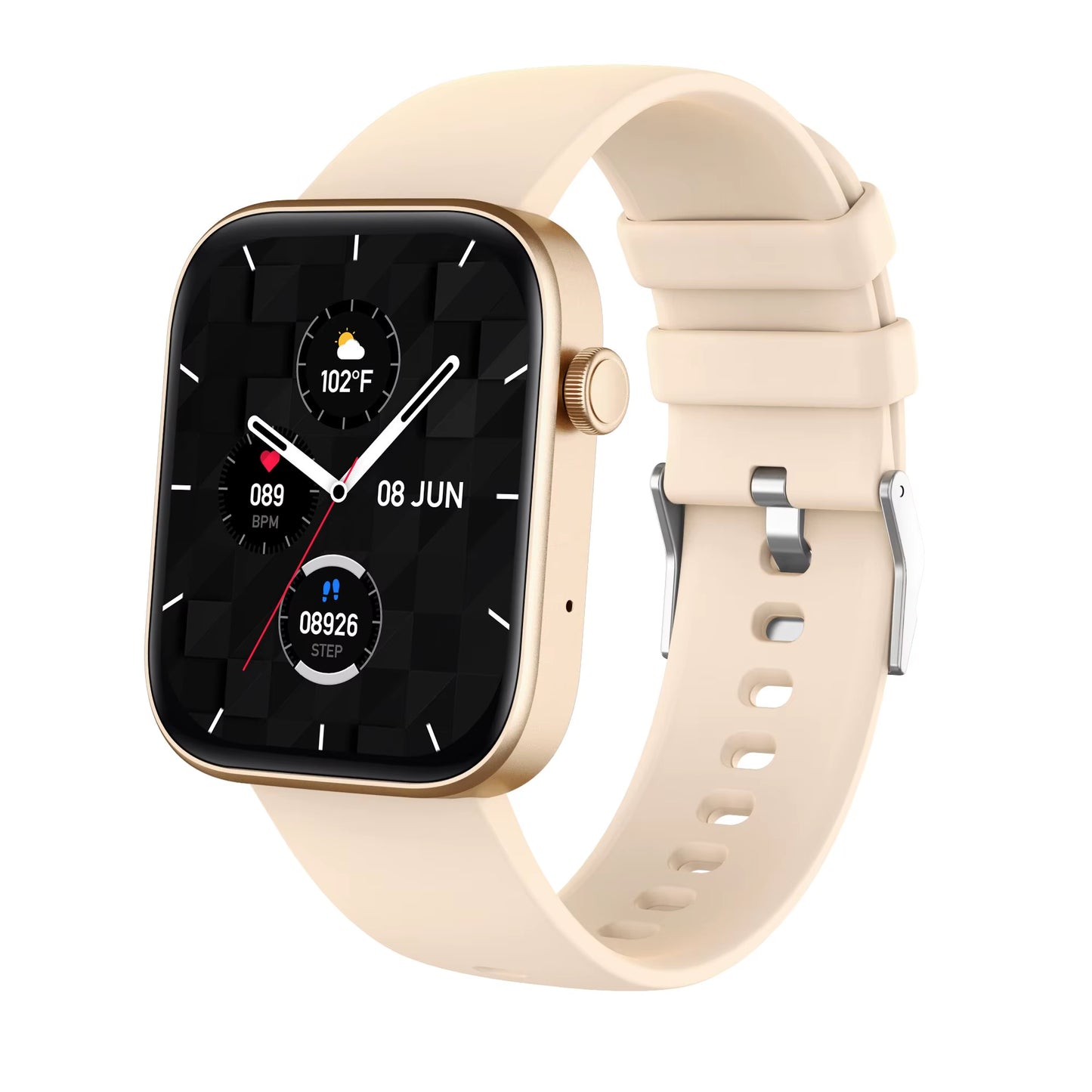 P71 Voice Calling Smartwatch Men Health Monitoring IP68 Waterproof Smart Notifications Voice Assistant Smart Watch Women