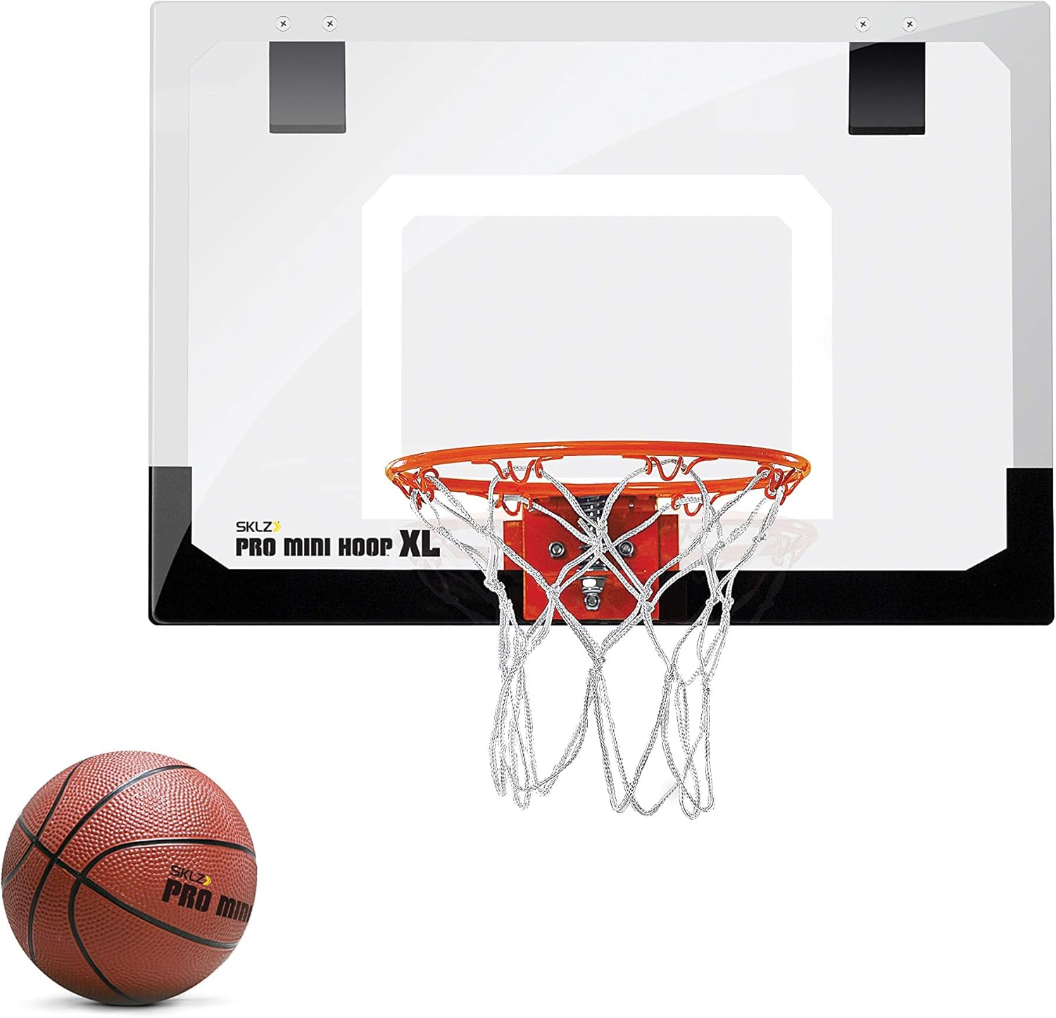 Pro Mini Indoor Basketball Hoop - over the Door – Portable - Great for Home, Dorms, Offices, and Gifts