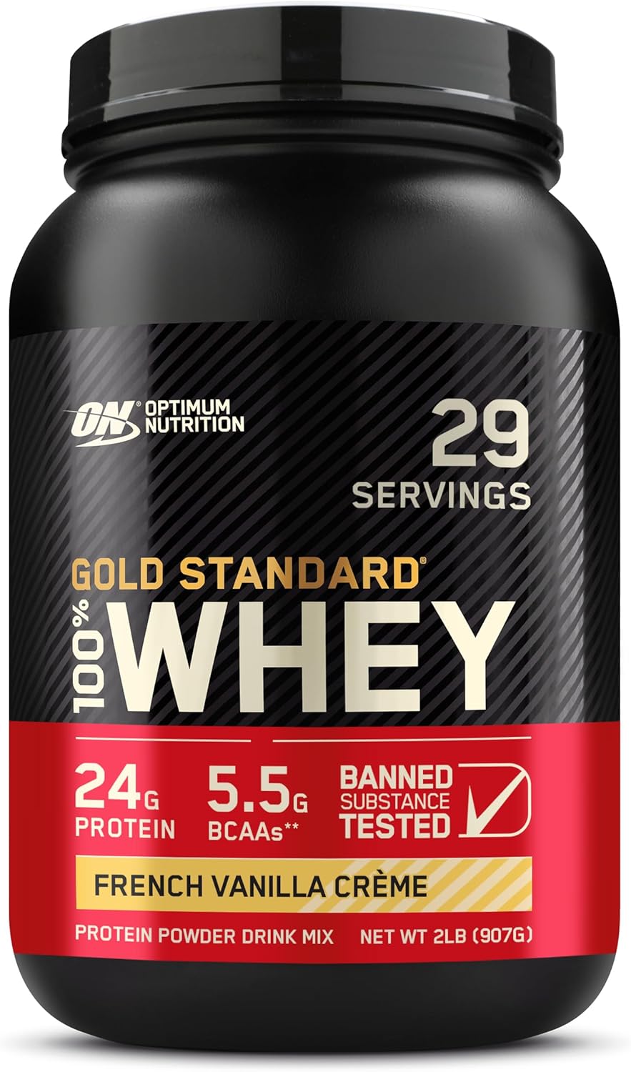 Gold Standard 100% Whey Protein Powder, Double Rich Chocolate 1.98 Pound (Packaging May Vary)
