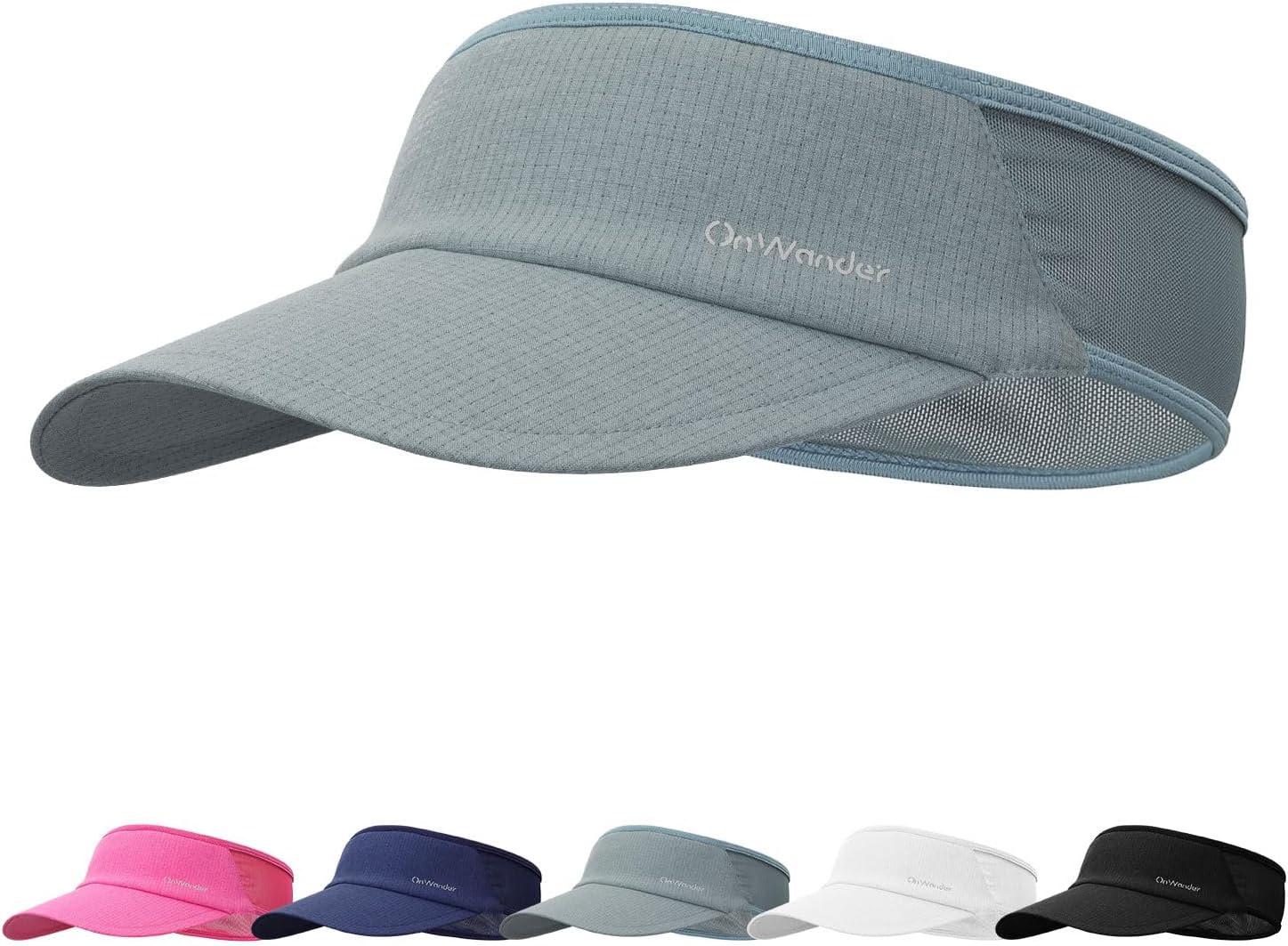 Sport Sun Visor Hat for Women and Men,Lightweight Stretchy Adjustable Hat for Golf,Running,Tennis