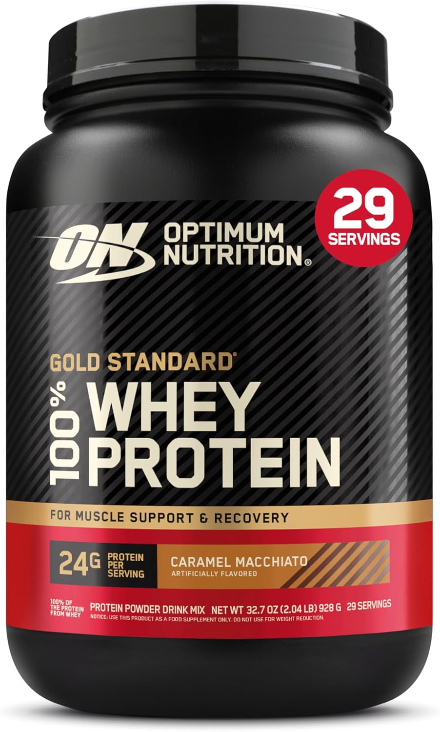 Gold Standard 100% Whey Protein Powder, Double Rich Chocolate 1.98 Pound (Packaging May Vary)