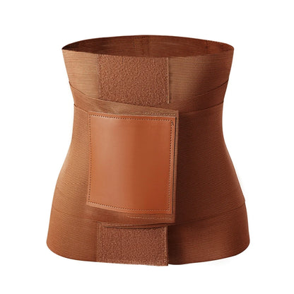 Heavy-Duty Slimming Waist Trainer Belt with Breast Support - Eyelet Detail, Durable Sports Waist Trimmer for Enhanced Workout