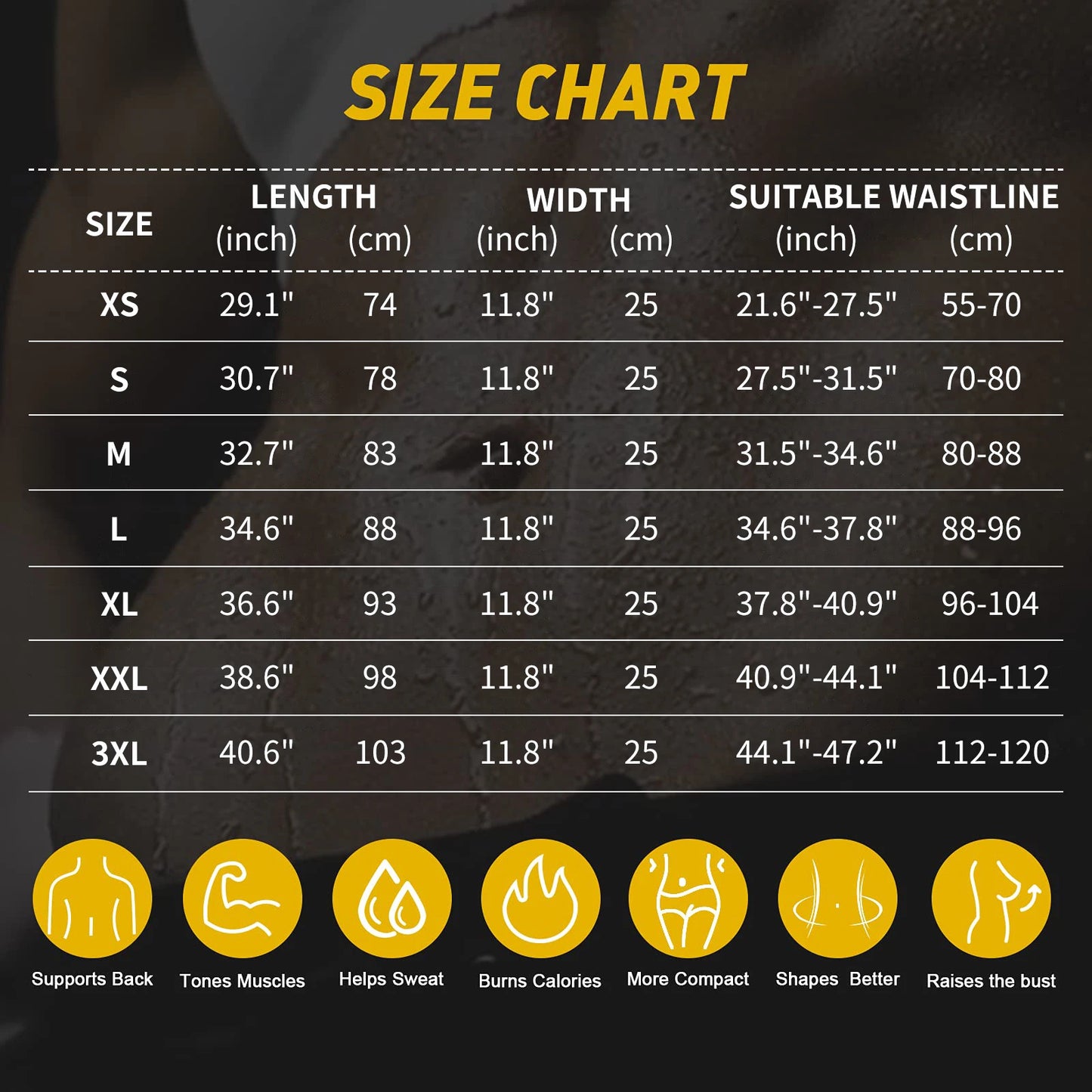 Heavy-Duty Slimming Waist Trainer Belt with Breast Support - Eyelet Detail, Durable Sports Waist Trimmer for Enhanced Workout