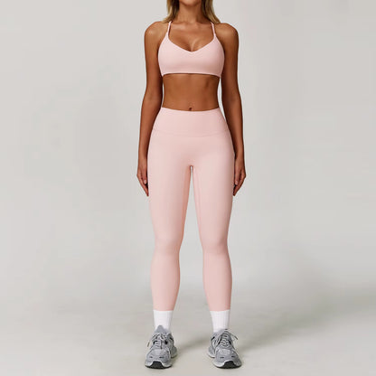 2/3PCS Sportswear Seamless Yoga Set Gym Clothes Sportswear Yoga Suits for Women Fitness Set Tracksuits Sports Bra Gym Leggings